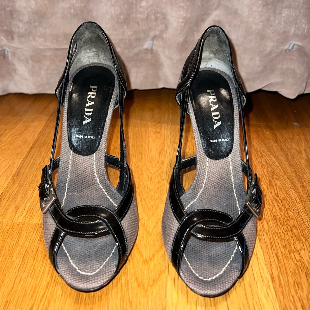 Prada Opened Toe Heels - image 2